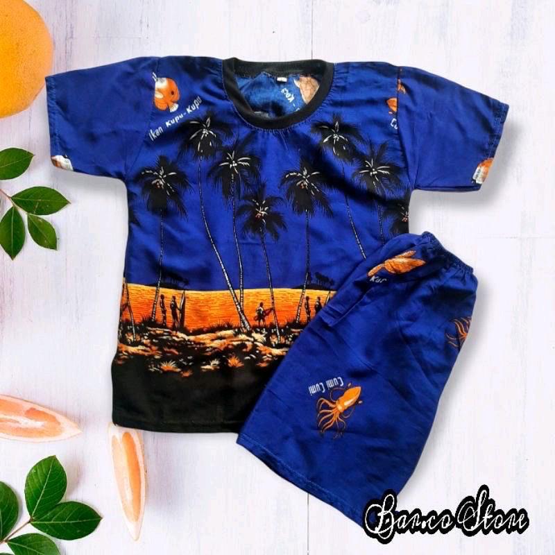 SETELAN ANAK KAOS MOTIF CUMI 2