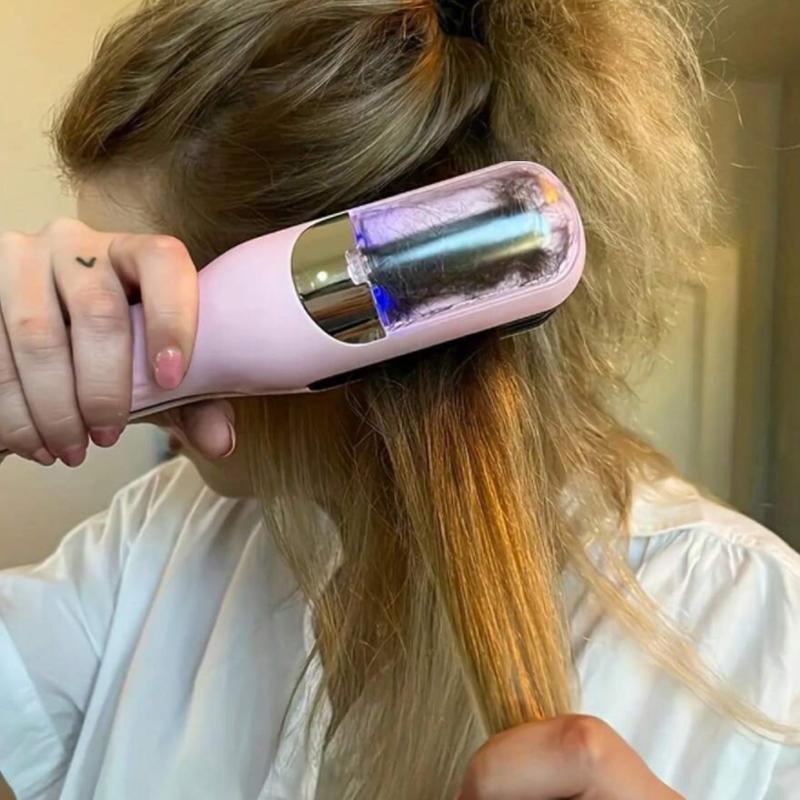 Product Introduction of Rechargeable Cordless Hair Trimmer, Split Hair Clipper, Professional Hair Styling Tool for Women & Girls 0