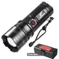 Gambar Senter LED Jarak Jauh Dan Jarak Dekat Memiliki 4 Mode Cahaya Terang Multifungsi Powerbank Bahan Aluminium XA-B702 dari ALLEFIX Kota Surabaya 1 Tokopedia