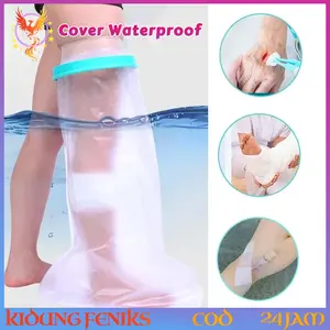 Cover Anti Air Pasca-Operasi Untuk Mandi Pelindung Luka Area Kaki Dan Paha Reusable
