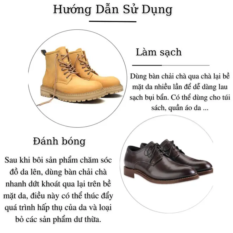 Bàn Chải Đánh Giày Lông Ngựa Cao Cấp MINSU M2421 Chuyên Dùng Vệ Sinh Giày Sneaker, Giày Da Lộn, Nubuck - Loại Lớn 7