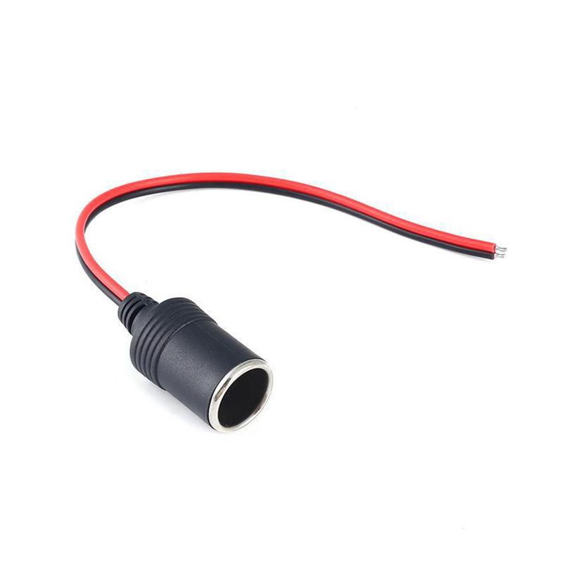 Product Introduction of KEBETMEE 12V car charger cable 10A/15A/20A female socket connector adapter 8