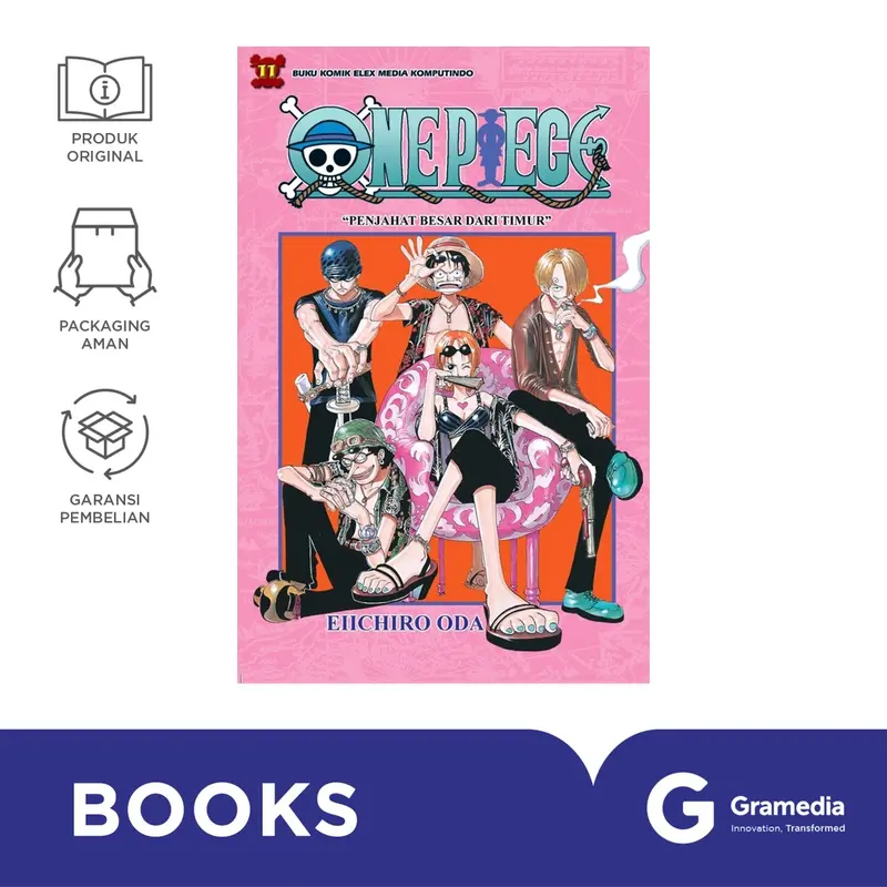 Komik One Piece 11 (2023) (Eiichiro Oda) 0
