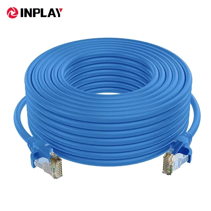 CAT6 UTP Ethernet Cable 10-50M Outdoor Waterproof 1000Mbps High Speed Internet Network RJ45 Cable