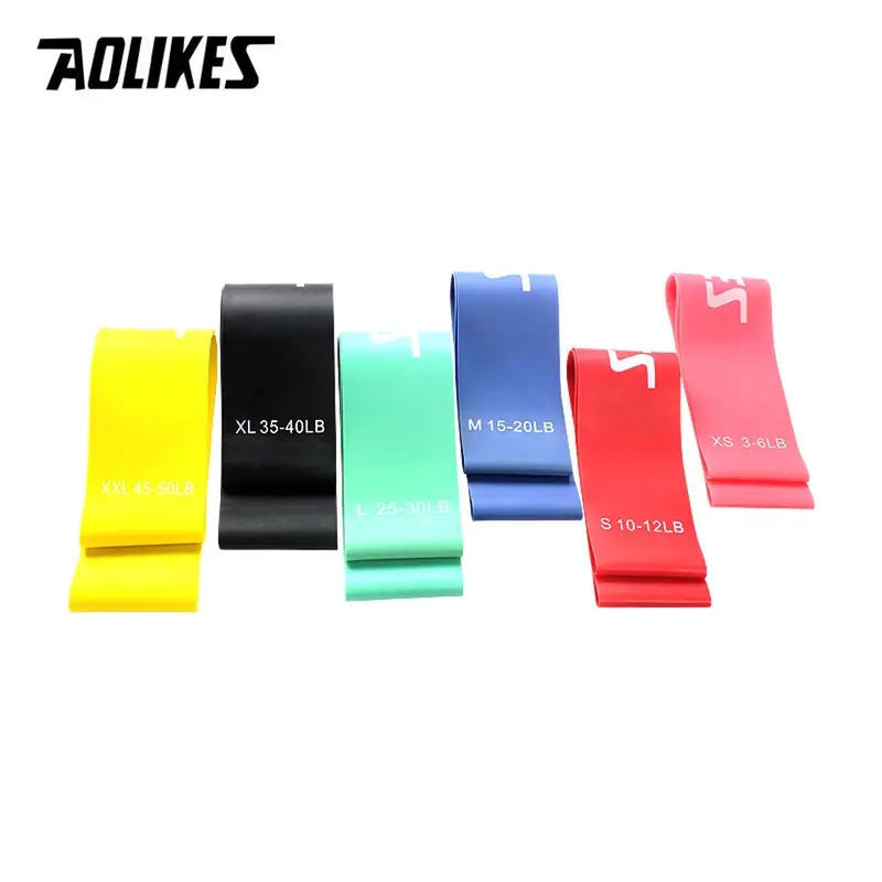 Dây Kháng Lực Tập Mông - Đùi , Dây Cao Su Kháng Lực , Dây Mini Band Aolikes Cầu Lông,tennis,pickleball 3