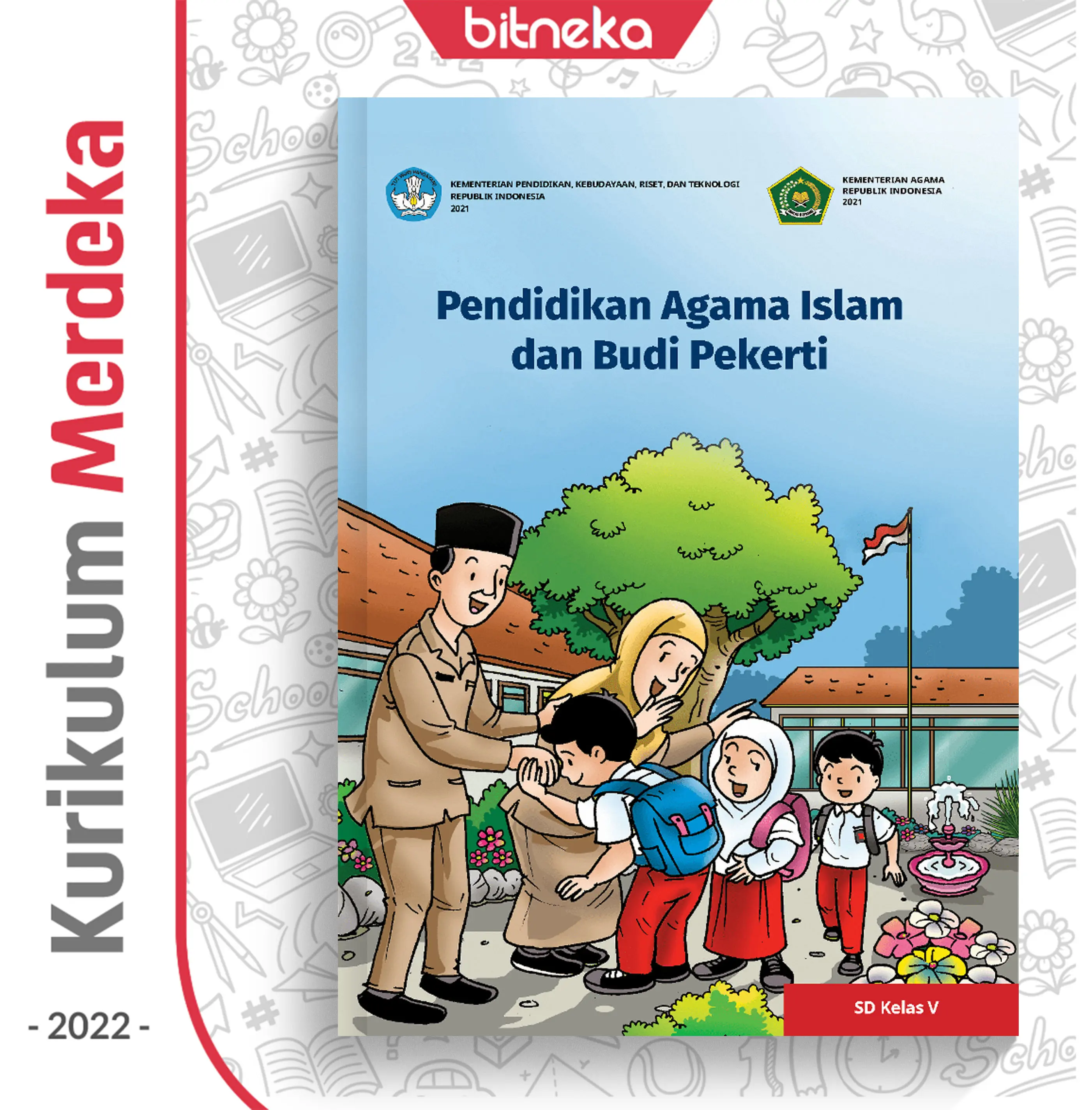 Buku Pendidikan Agama Islam PAI SD/MI Kelas 5 Kurikulum Merdeka Kurmer