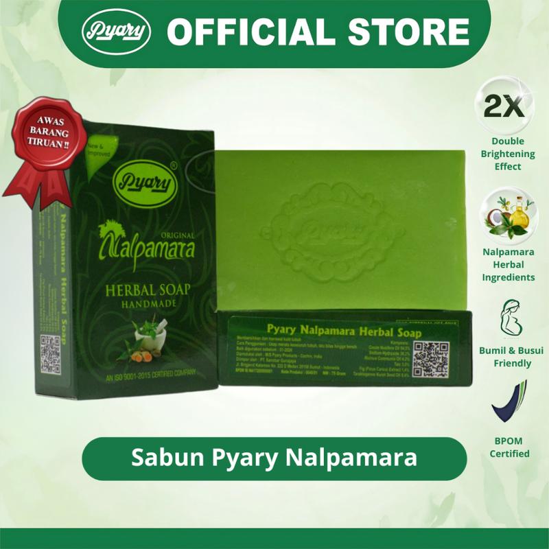 [ORIGINAL] NALPAMARA Sabun Arab PYARY Nalpamara Soap Original BPOM Distributor Resmi Pyary 0