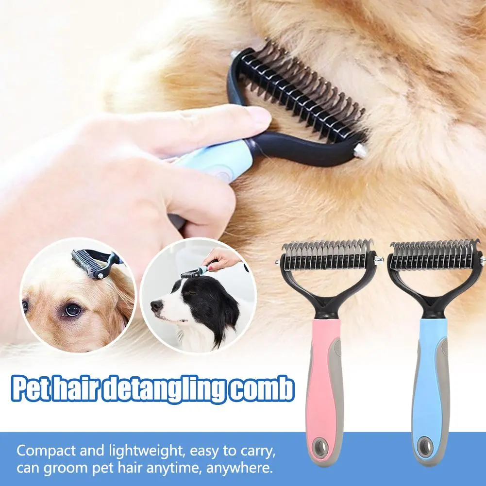 Pet Hair Knot Brush Comb Effective Pet Untangled Comb