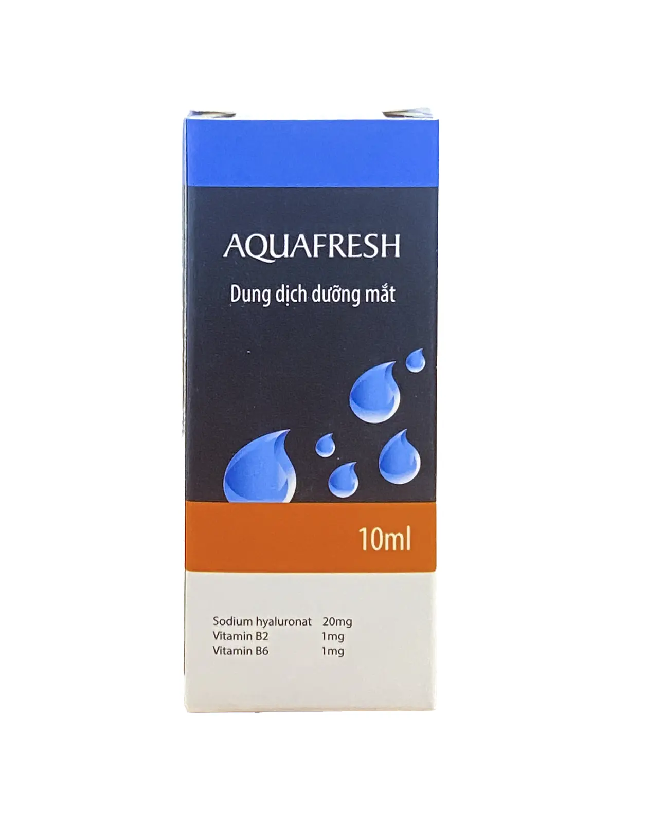 Aquafresh 10ml Nước nhỏ mắt nhân tạo dưỡng mắt giữ ẩm, giảm khô mắt, mỏi mắt, Lens Nữ