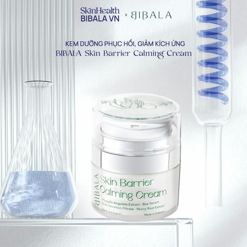 Kem dưỡng hỗ trợ phục hồi giảm kích ứng BIBALA SKIN BARRIER CALMING CREAM 20G BIBALA