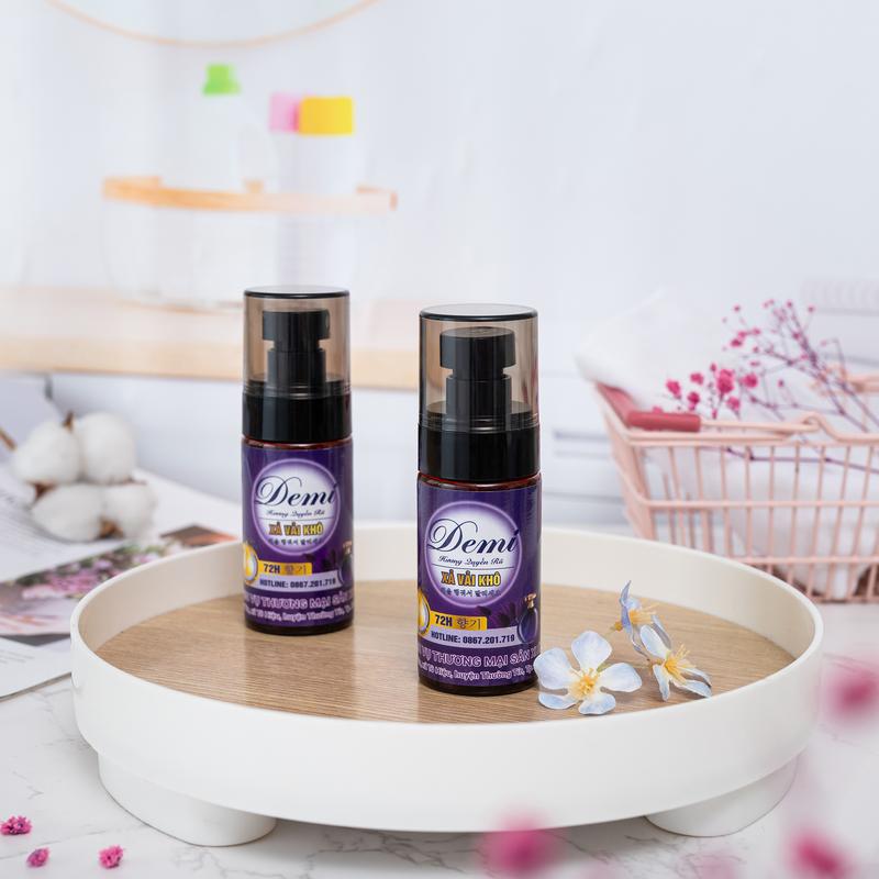 Bình Xịt Xả Vải Khô Demi Hương Quyến Rũ Lưu Hương Dầu Thơm Phòng Tinh Dầu 1