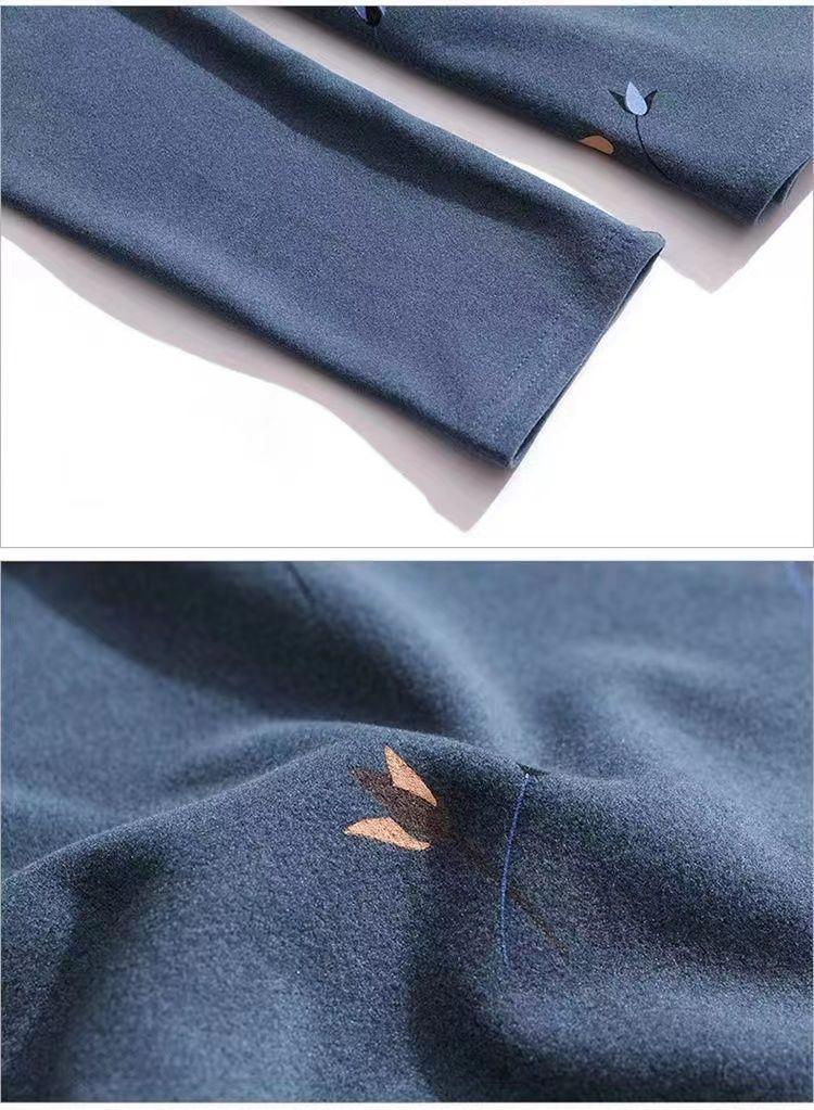 Product Introduction of Áo Thun Dài Tay, Thời Trang, Dành Cho Nữ, Mẹ TRUNG NIÊN, Áo Phong Cách Phương Tây, Dáng Rộng Vừa Vặn, Ngoại Cỡ, Bó Sát, Cổ Tròn, Áo Sơ Mi Lớp Nền, Hàng Mới Về Năm 2024 17