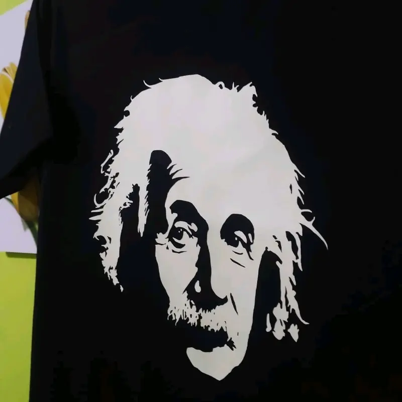 KAOS ALBERT EINSTEIN BAJU GENIUS KEREN TSHIRT ILMUWAN 2