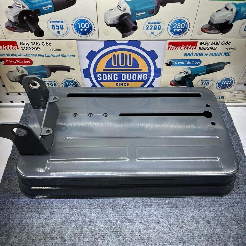 Chân đế máy cắt sắt bàn 355mm Total có kích thước như hình