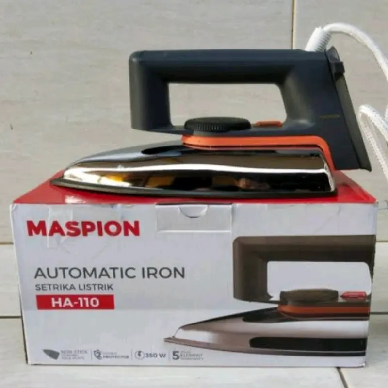setrika listrik maspion H110 Besi Tahan Karat 0