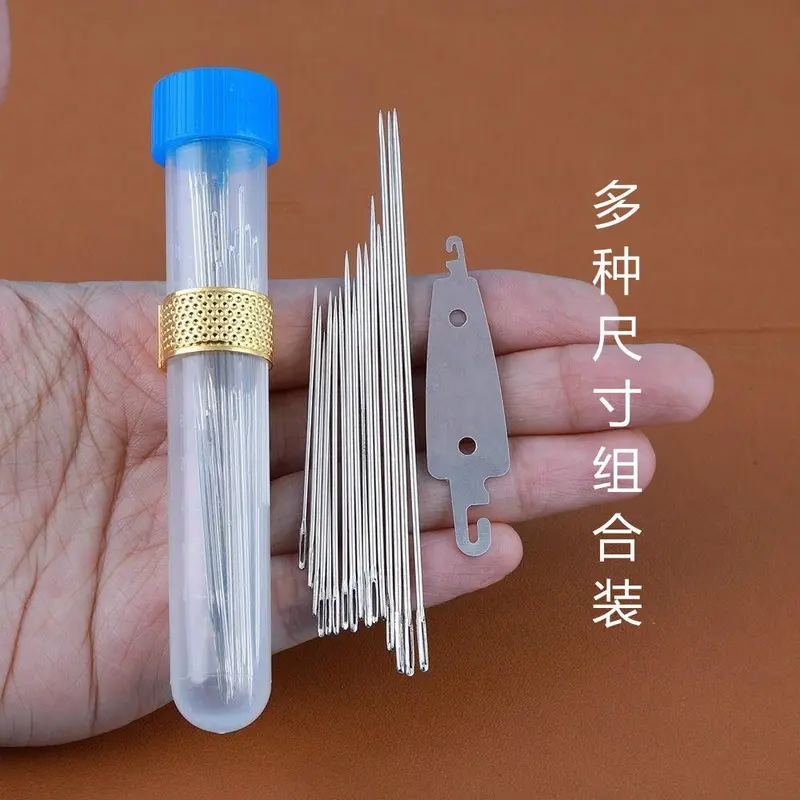 Kim May Quần Áo, Dài, Kim May Chăn Bông, Kim May Kim Lớn, Kim Lỗ Lớn, Kim Dày Gia Dụng, Kim Lỗ Lớn, Kim Dài, Thích Hợp Cho Người Già, Kim Mắt To 0