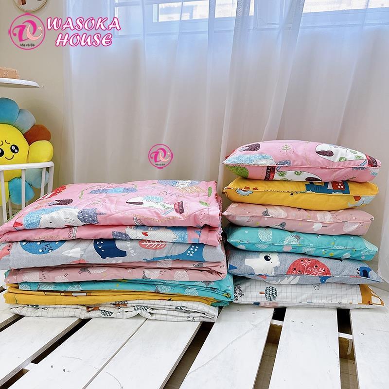 {warmth} The quilt combo bag is offered as a gift for children, many vivid patterns, soft and absorbent Korean satin cotton. 0