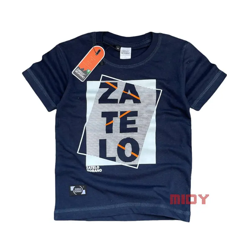 Baju Kaos Anak Laki-Laki 1-12 Tahun Bahan Cotton 30s Katun 0