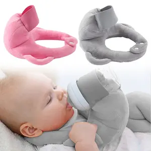 Bantal Penyangga Botol Susu Bayi Lepas Pasang Bantal Tidur Bayi Karakter Lucu Penopang Susu Anak Portable Premium