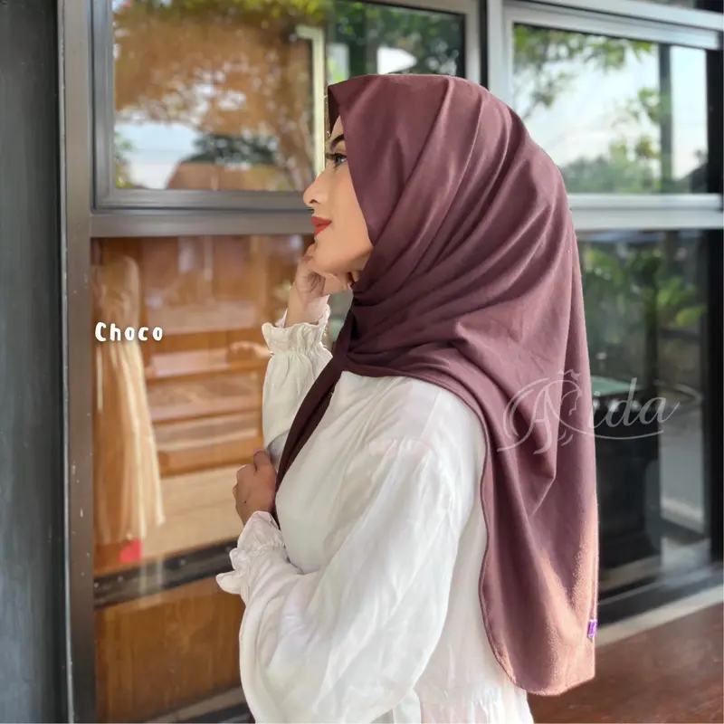 Pashmina Kaos Oval Spandex Rayon 3