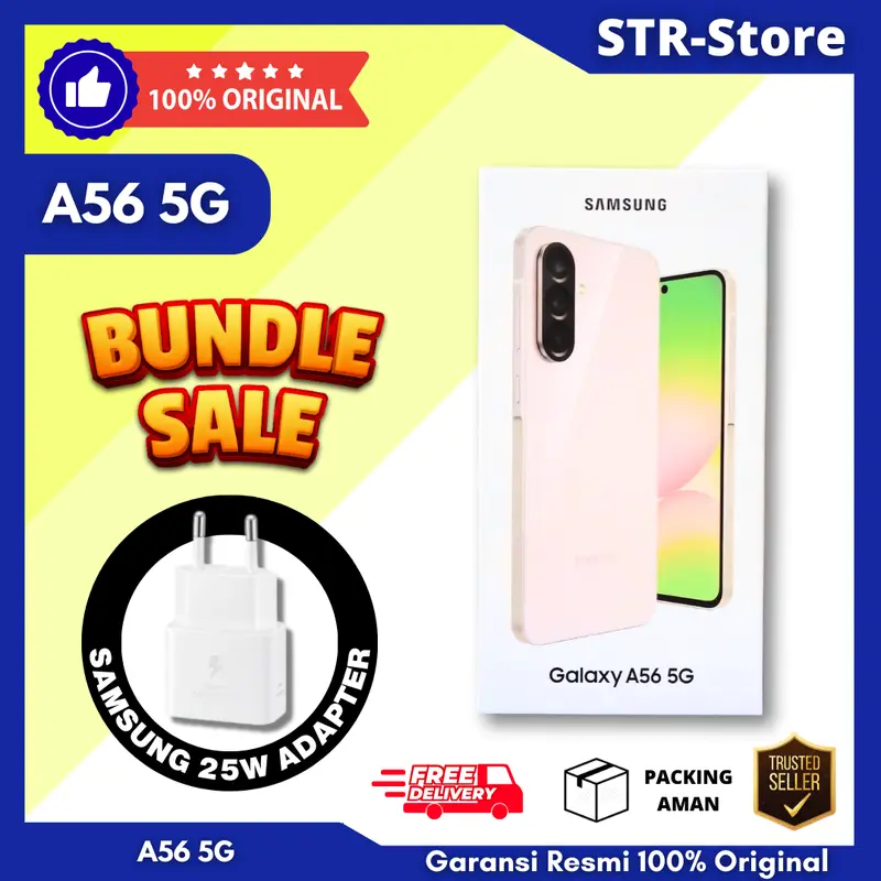 [Exclusive Creator] SAMSUNG A56 5G 12/256 GB GARANSI RESMI SAMSUNG ANDROID A56 5G 8/256 GB RAM 8-12 GB - SAMSUNG A56 5G
