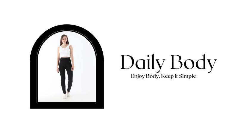 Product Introduction of DAILYBODY | Legging Panjang Tebal Premium Seamless High & Anti Jiplak basic celana 5