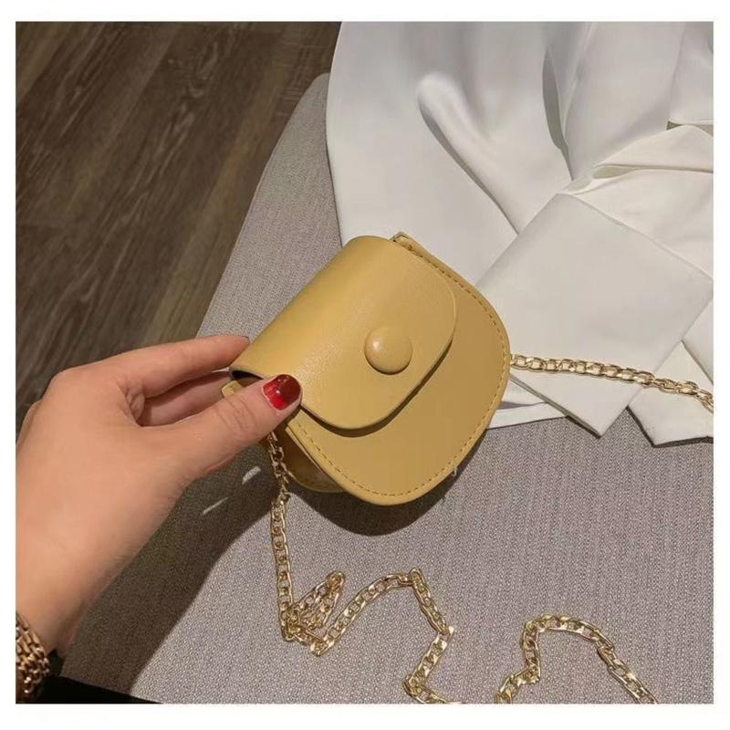 Product Introduction of Elegant Cute Handbag Pouch Boy Cross Body Bag PU Leather Chain Purse Child Girls 14