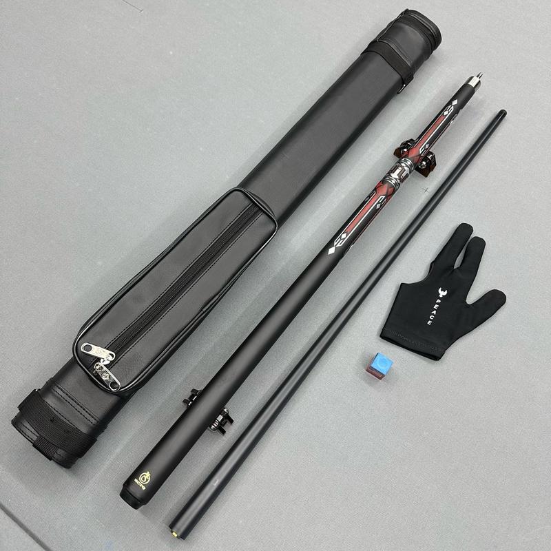 Product Introduction of Cơ bida phủ carbon HTCQ hàng VIP ( tặng kèm bao da + phụ kiện) 8