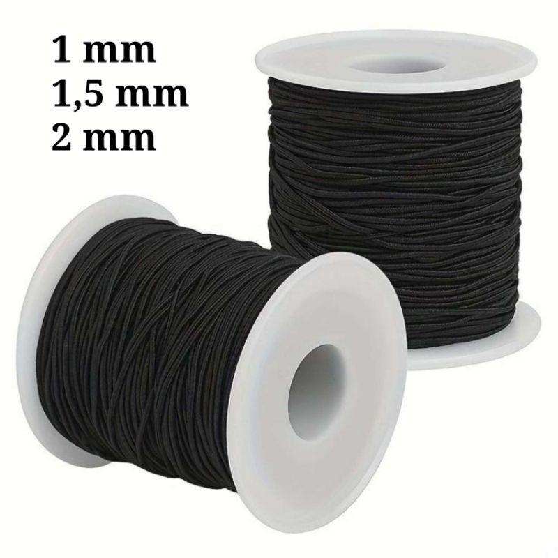 NAUU DIY - Tali Korea 1mm 1,5mm 2mm Meteran Untuk Kerajinan Gelang 0