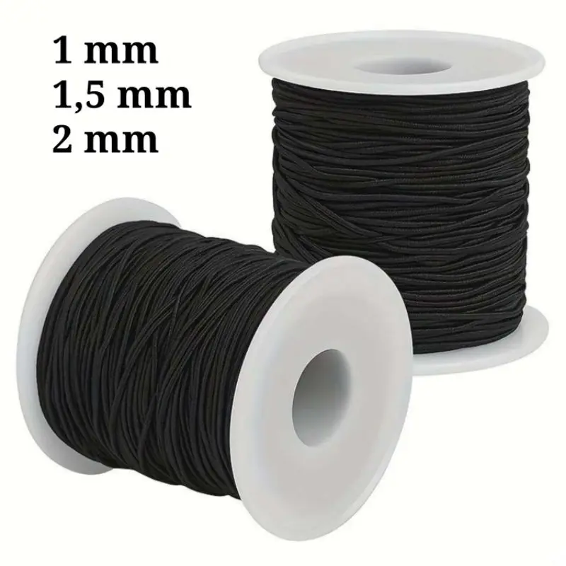 NAUU DIY - Tali Korea 1mm 1,5mm 2mm Meteran Untuk Kerajinan Gelang 0