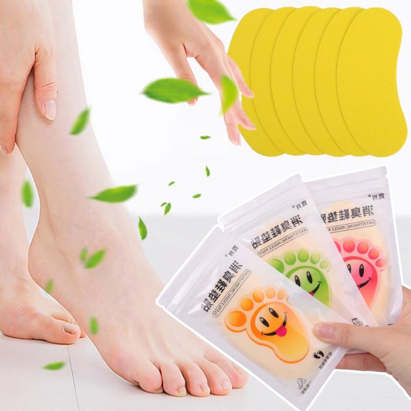 Product Introduction of 12/24/48Pcs Shoes Deodorant Sweat-Absorbing Sticker Deodorant Foot Odor Deodorant Sneaker Smell Fresh Insole Sterilization Sticker 17