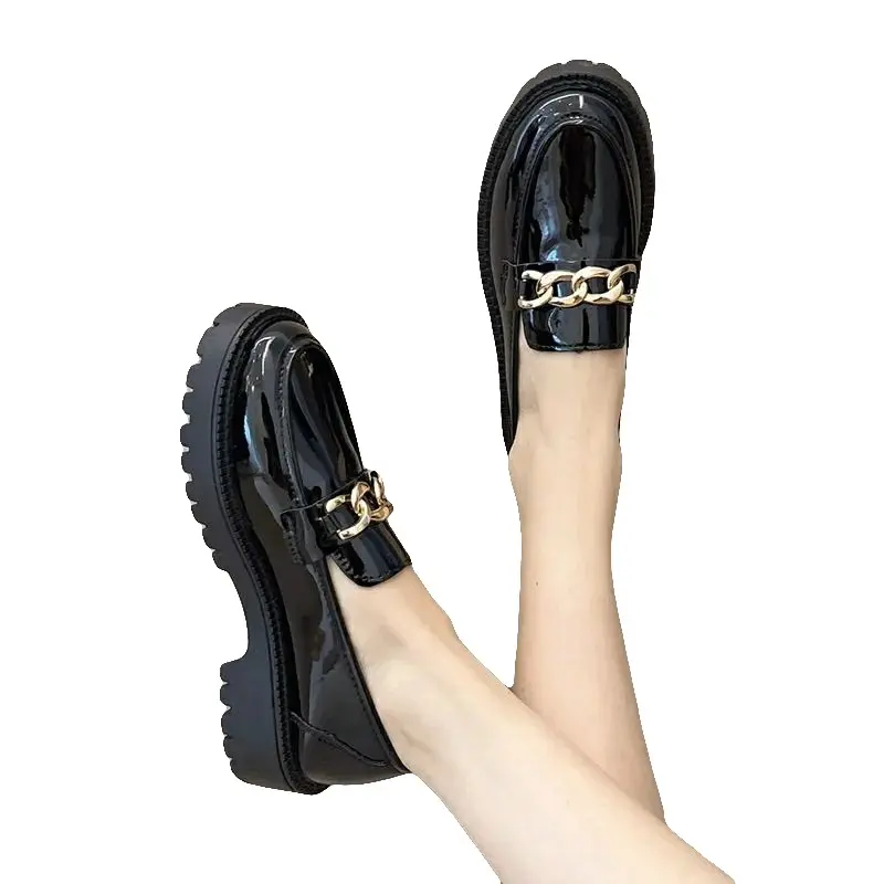 Sepatu Oxford Wanita DR03  Sepatu Docmart Wanita Mazaya Loafers Bisa Bayar ditempat COD Karet Shoes Kerja