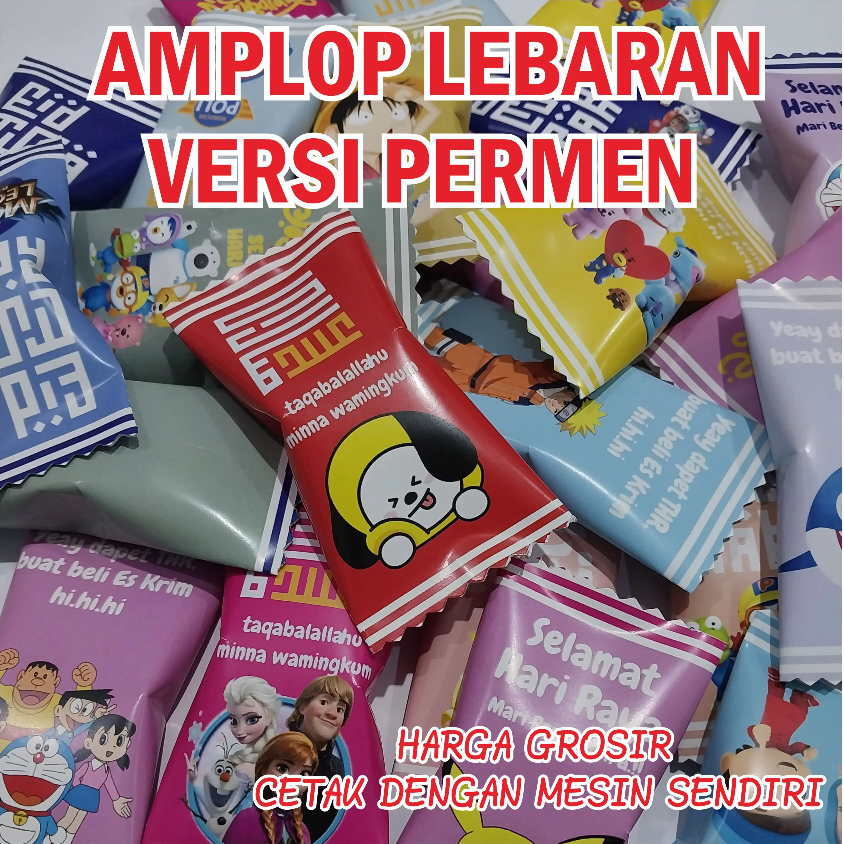 DAPAT 36PCS AMPLOP LEBARAN PERMEN VIRAL MEDIUM