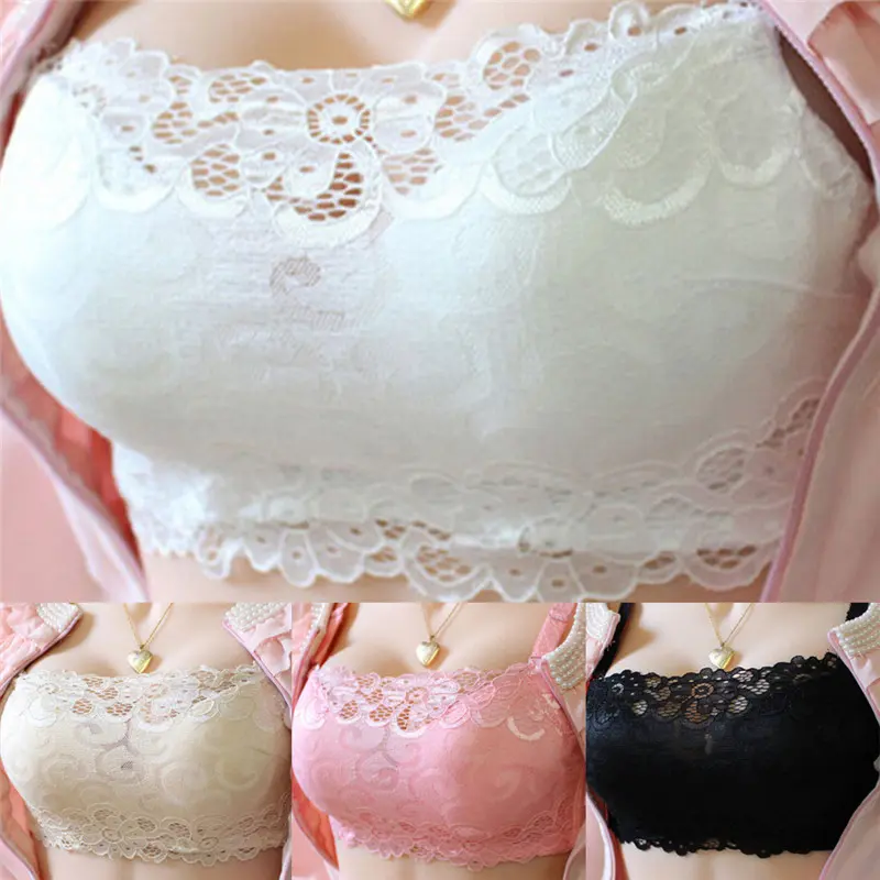 Áo Ngực Ba Ngực, Không Dấu Vết, Chống Ánh Sáng, Hàn Chéo, Phần Dày 3