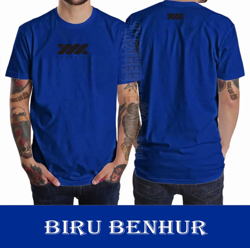 Kaos Pria T-Shirt Kaos Distro T-Shirt Kaos Lengan 100% Cotton Katun 30s Premium Logo WZ BLACK bulat kain kerah lembut Nyaman Tebal 5