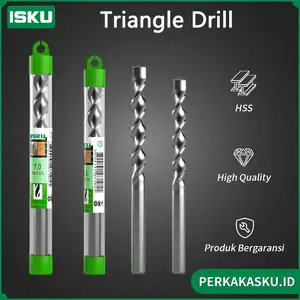 ISKU Mata Bor Beton Tembok HSS Drill Bit Mata Bor Set Matabor Dinding