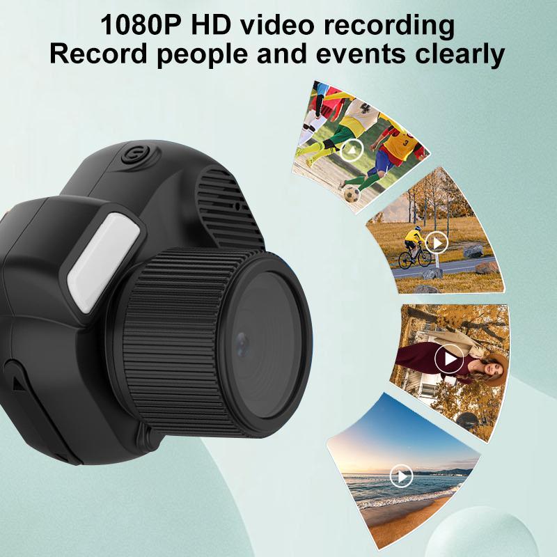 Product Introduction of Mini Keychain Camera with Built-In Screen-Necklace Camera, Keychain Camera 1080P HD Keychain Video Camera, Compact Portable Camera Lasting Nostalgic Photography and Videography Memories Vlog, Best Festival Christmas Gifts for Teenagers, Girls(32GB Card) 13