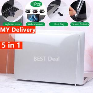 5combination1 2023 Inch Able2022 2024 MacBook Pro M4 Air 15.3 M2 M3 A2941 A2681 Pro 14.2 16 Inch Case Cover Transparent Air 13 Case Professional Accessories