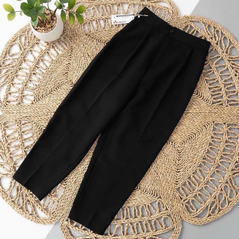 Quần Tây Bigsize Gọn Dáng - Quần Tây Lưng Thun (chất liệu vải tuyết mưa) 50 - 90kg - Nữ - Women Voi 0