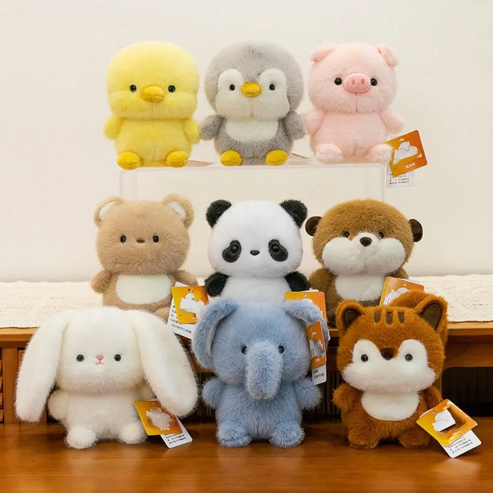 Fashion 16cm Plush Companion Doll Capybara Elephant Stuffed Animal Pillow Plush Bear Animal Plush Toy Desk