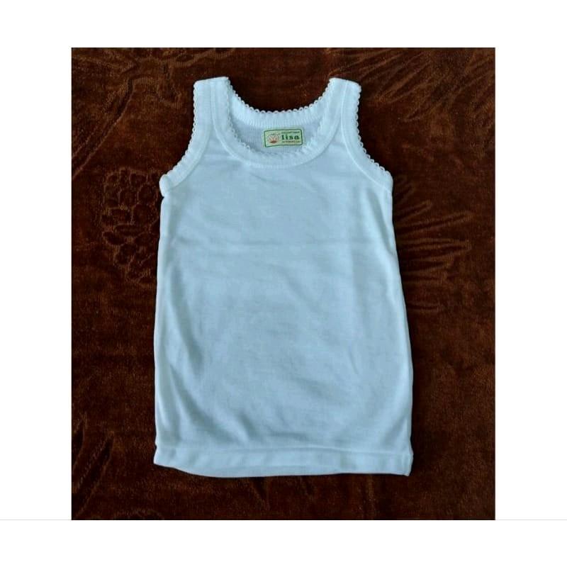 SINGLET MEREK LISA BAYI DAN ANAK PEREMPUAN (6 PCS) 2
