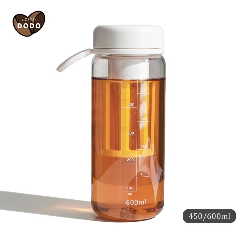 Bình pha cà phê cold brew 450ml 600ml Bình ủ lạnh cafe nhựa cao cấp Bình ủ trà cold brew Có bộ lọc dễ dàng tháo rời DODO
