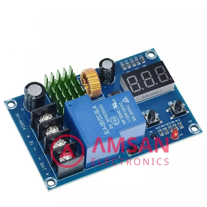 XH M604 / Modul Charger Otomatis cut off Aki Baterai 6-60V 1
