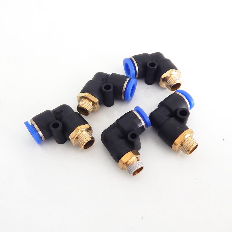 Product Introduction of COMBO 3C Co nối 1 đầu ren ngoài 1 đầu ống, Nối hơi PL, Co nối hơi khí nén ren ngoài PL 1