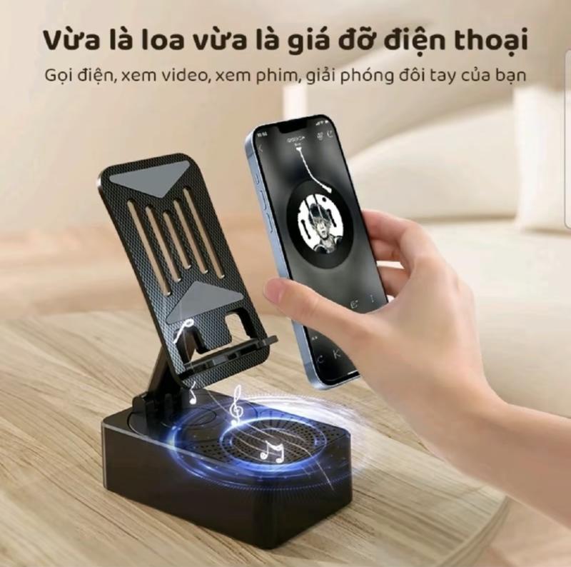 Product Introduction of Loa Bluetooth 3 Trong 1 Tích Hợp Sạc Dự Phòng K1, Làm Loa Phát Nhạc, Giá Đỡ Điện Thoại Chống Trượt Có Thể Gập Lại Nghe Nhạc Củ Loa 19