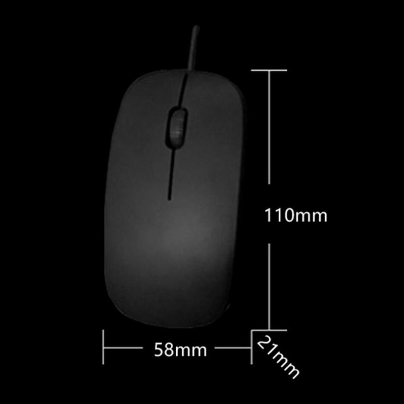 Chuột chơi game, Hàng mới về, dành cho game thủ di động, có dây, Thích hợp cho PC và máy tính xách tay Acer, được trang bị USB, với bánh xe quang học và chế độ tắt tiếng 2