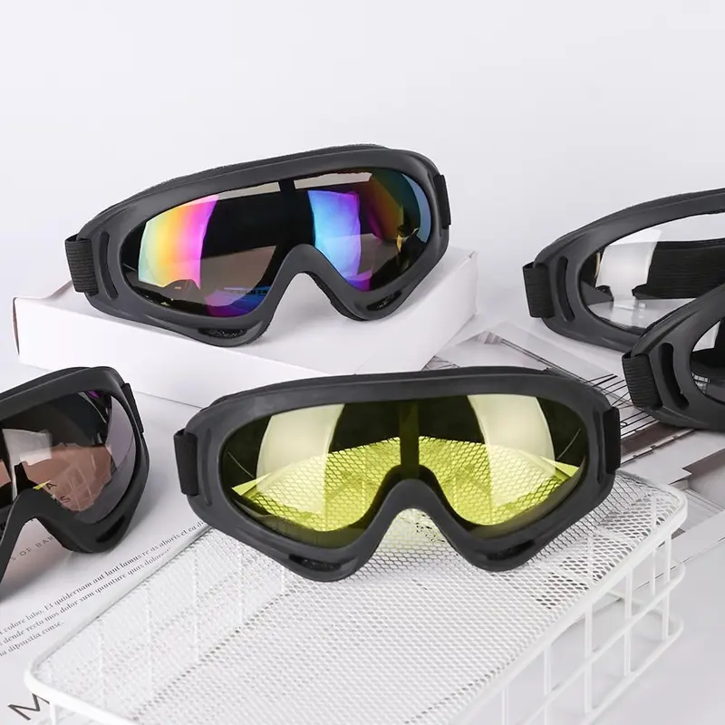 Kính Bảo Hộ Trượt Tuyết Đi Xe Đạp Moto, Chống Bụi, Chống Tuyết, Chống Gió Mùa Đông, Gọng Ống Kính, Kính Trượt Tuyết, Kính Mắt, Hàng Mới Về 7