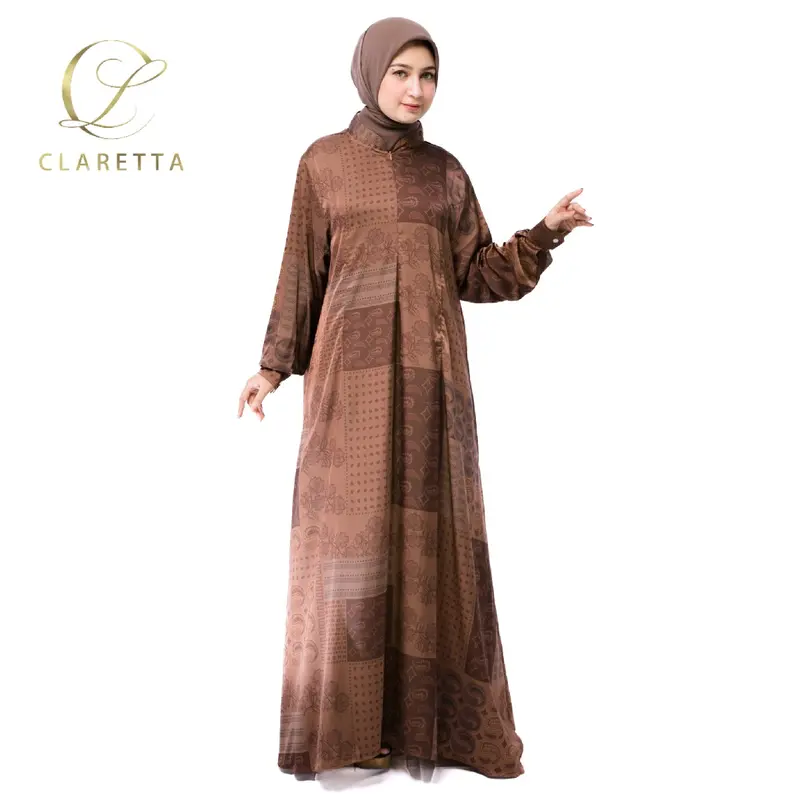 Gamis Wanita Coklat 0