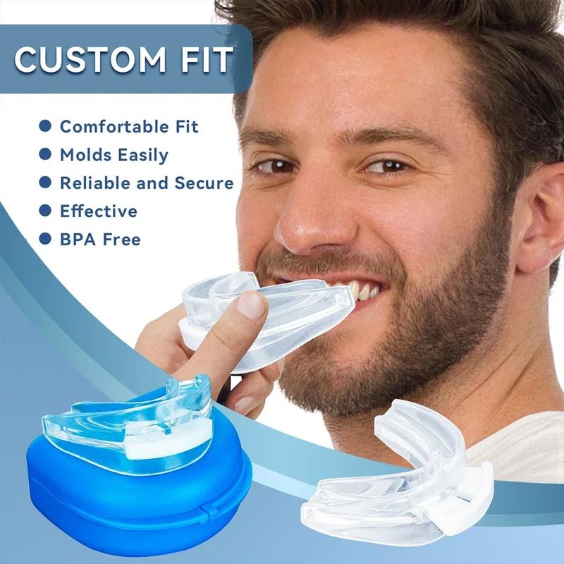 Product Introduction of Anti Snoring Bruxism Mouth Guard Portable Corrective Breathing Positioning Teeth Retainer Sleep Prevention Snoring Health Care 7