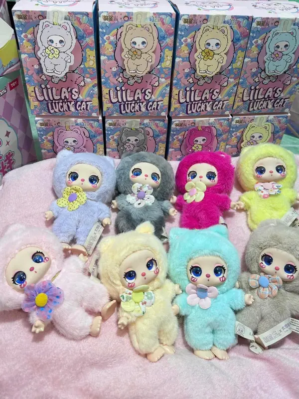 (Hàng Có Sẵn ) Liila Version Lucky Cat Nguyễn Bản Siêu Yêu Blindbox 3